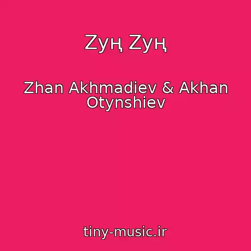کاور آهنگ Zyң Zyң از Zhan Akhmadiev & Akhan Otynshiev