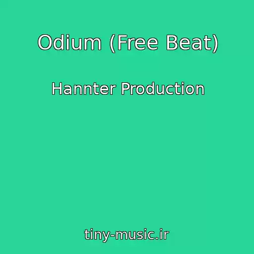 کاور آهنگ Odium (Free Beat) از Hannter Production