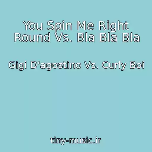 کاور آهنگ You Spin Me Right Round Vs. Bla Bla Bla از Gigi D'agostino Vs. Curly Boi