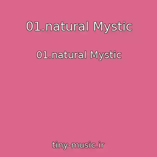 کاور آهنگ 01.natural Mystic از 01.natural Mystic