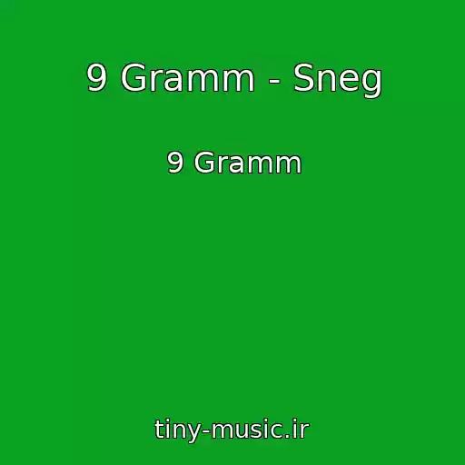 کاور آهنگ 9 Gramm - Sneg از 9 Gramm