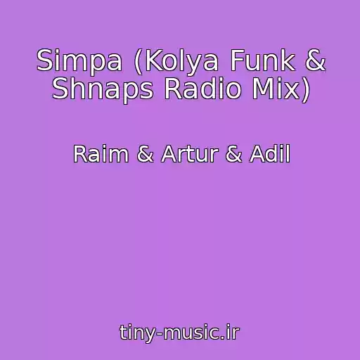 کاور آهنگ Simpa (Kolya Funk & Shnaps Radio Mix) از Raim & Artur & Adil