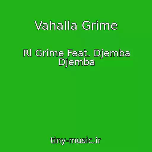 کاور آهنگ Vahalla Grime از Rl Grime Feat. Djemba Djemba