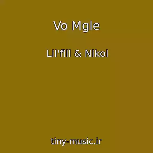 کاور آهنگ Vo Mgle از Lil'fill & Nikol