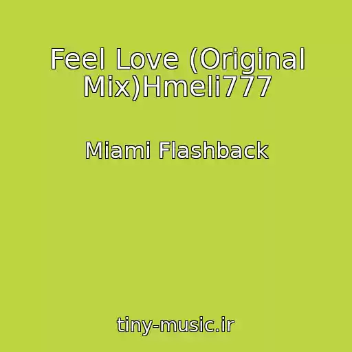 کاور آهنگ Feel Love (Original Mix)Hmeli777 از Miami Flashback
