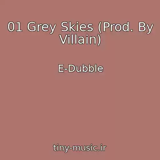 کاور آهنگ 01 Grey Skies (Prod. By Villain) از E-Dubble