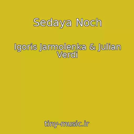 کاور آهنگ Sedaya Noch از Igoris Jarmolenka & Julian Verdi