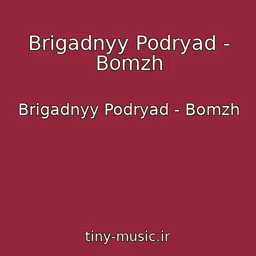 کاور آهنگ Brigadnyy Podryad - Bomzh از Brigadnyy Podryad - Bomzh