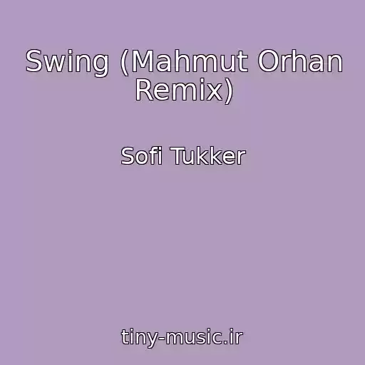 کاور آهنگ Swing (Mahmut Orhan Remix) از Sofi Tukker