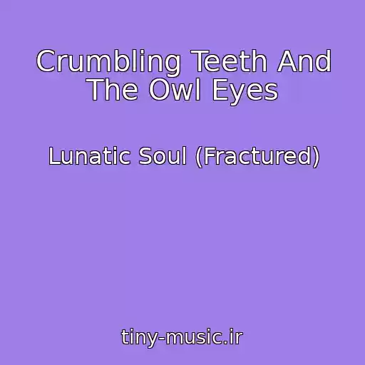 کاور آهنگ Crumbling Teeth And The Owl Eyes از Lunatic Soul (Fractured)