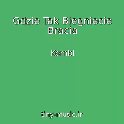 کاور آهنگ Gdzie Tak Biegniecie Bracia از Kombi