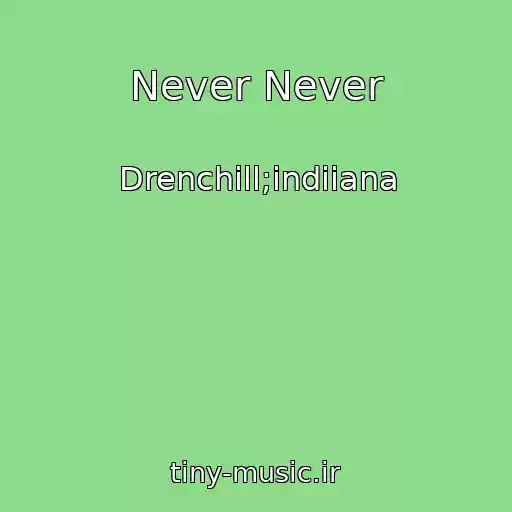 کاور آهنگ Never Never از Drenchill;indiiana