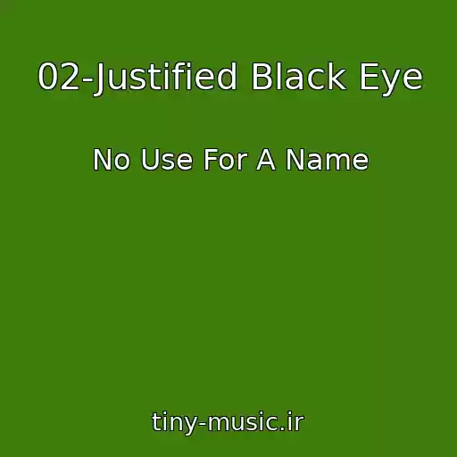 کاور آهنگ 02-Justified Black Eye از No Use For A Name