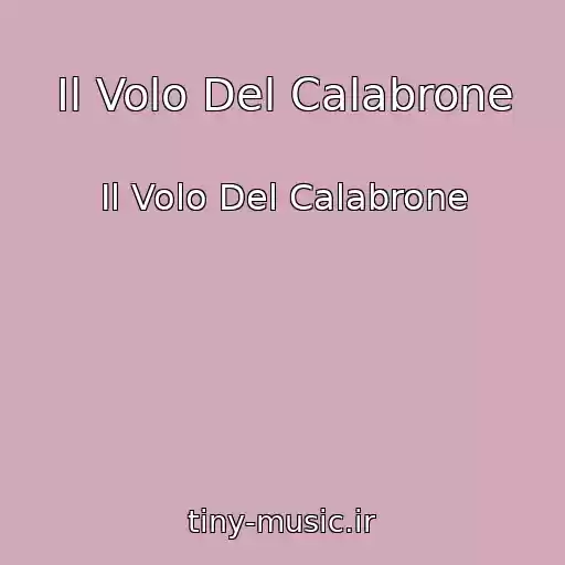 کاور آهنگ Il Volo Del Calabrone از Il Volo Del Calabrone