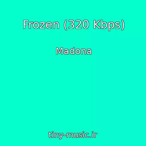 کاور آهنگ Frozen (320 Kbps) از Madona