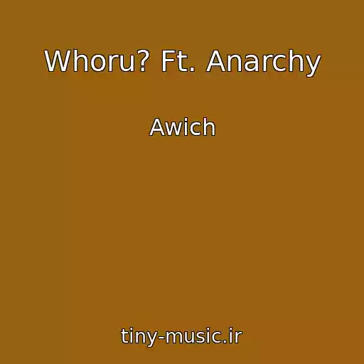 کاور آهنگ Whoru? Ft. Anarchy از Awich