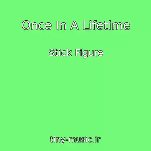 کاور آهنگ Once In A Lifetime از Stick Figure
