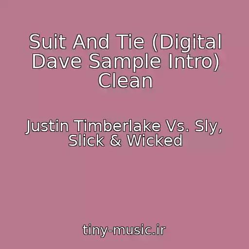 کاور آهنگ Suit And Tie (Digital Dave Sample Intro) Clean از Justin Timberlake Vs. Sly, Slick & Wicked