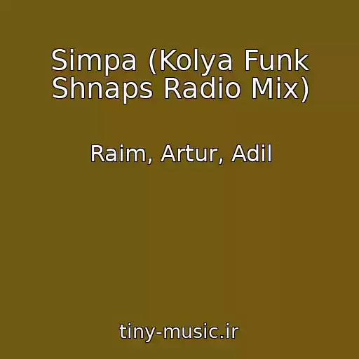 کاور آهنگ Simpa (Kolya Funk Shnaps Radio Mix) از Raim, Artur, Adil