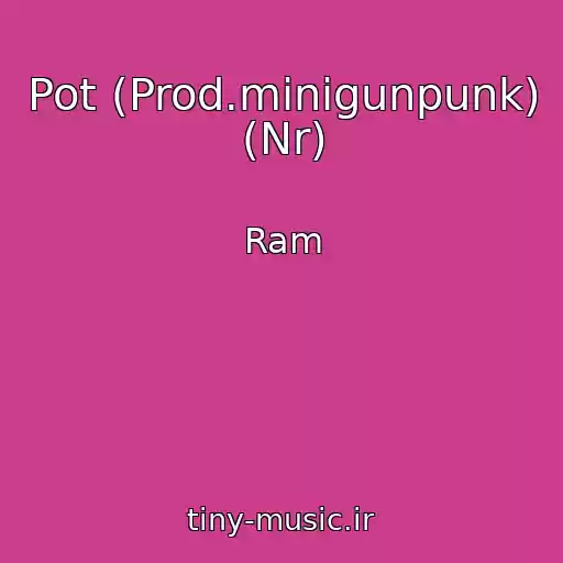 کاور آهنگ Pot (Prod.minigunpunk) (Nr) از Ram
