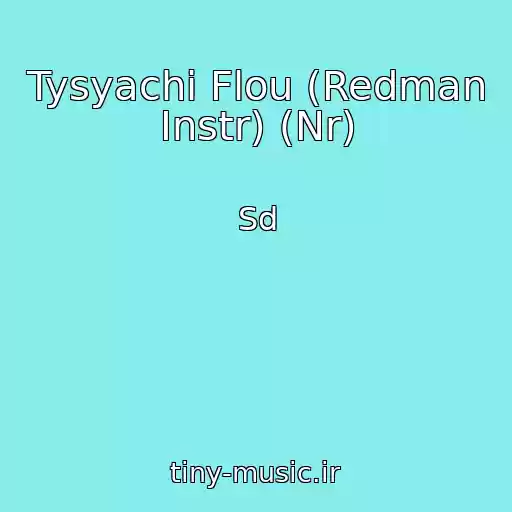 کاور آهنگ Tysyachi Flou (Redman Instr) (Nr) از Sd