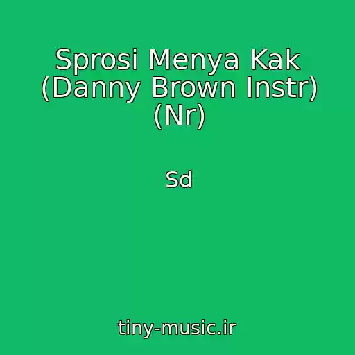 کاور آهنگ Sprosi Menya Kak (Danny Brown Instr) (Nr) از Sd