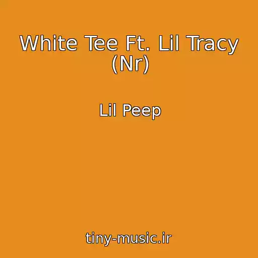 کاور آهنگ White Tee Ft. Lil Tracy (Nr) از Lil Peep