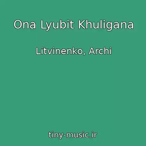 کاور آهنگ Ona Lyubit Khuligana از Litvinenko, Archi