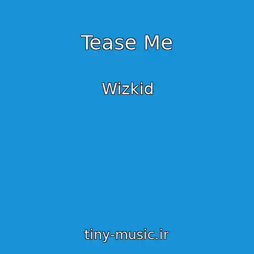 کاور آهنگ Tease Me از Wizkid
