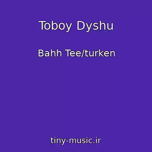 کاور آهنگ Toboy Dyshu از Bahh Tee/turken