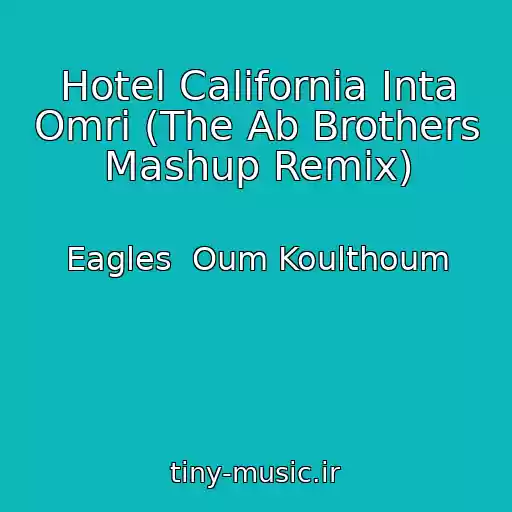 کاور آهنگ Hotel California Inta Omri (The Ab Brothers Mashup Remix) از Eagles  Oum Koulthoum