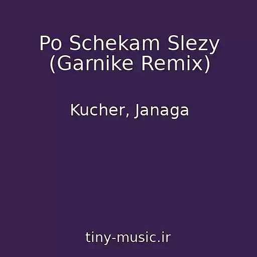کاور آهنگ Po Schekam Slezy (Garnike Remix) از Kucher, Janaga