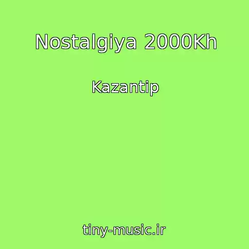 کاور آهنگ Nostalgiya 2000Kh از Kazantip