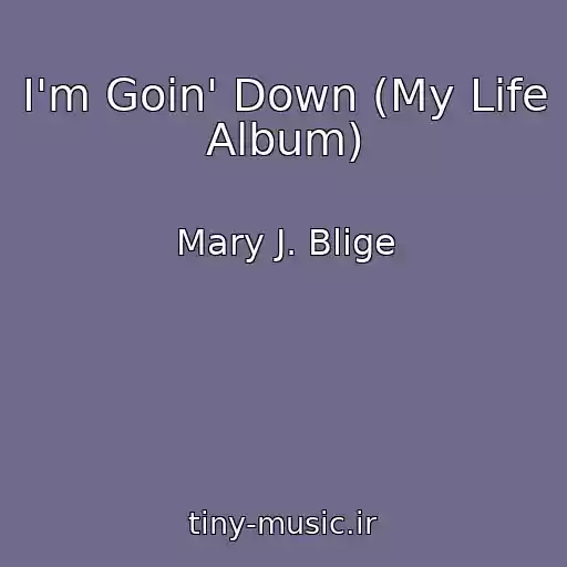 کاور آهنگ I'm Goin' Down (My Life Album) از Mary J. Blige
