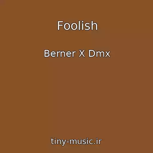 کاور آهنگ Foolish از Berner X Dmx