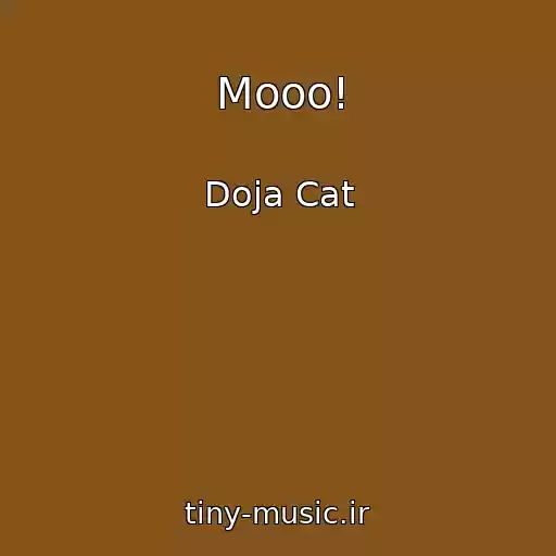 کاور آهنگ Mooo! از Doja Cat