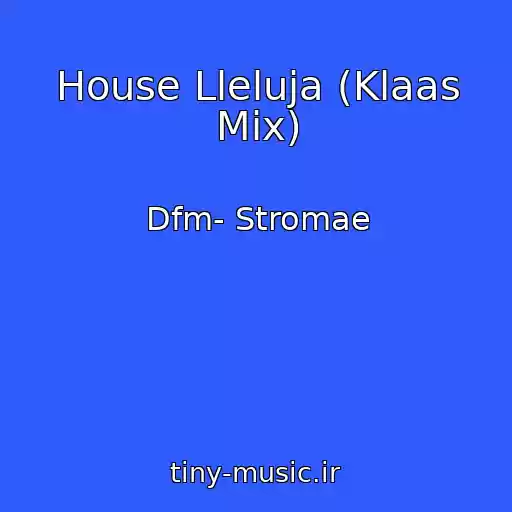 کاور آهنگ House Lleluja (Klaas Mix) از Dfm- Stromae
