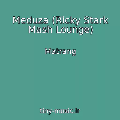 کاور آهنگ Meduza (Ricky Stark Mash Lounge) از Matrang