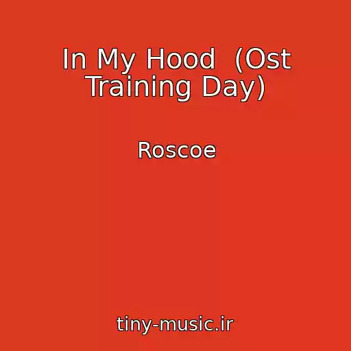 کاور آهنگ In My Hood  (Ost Training Day) از Roscoe