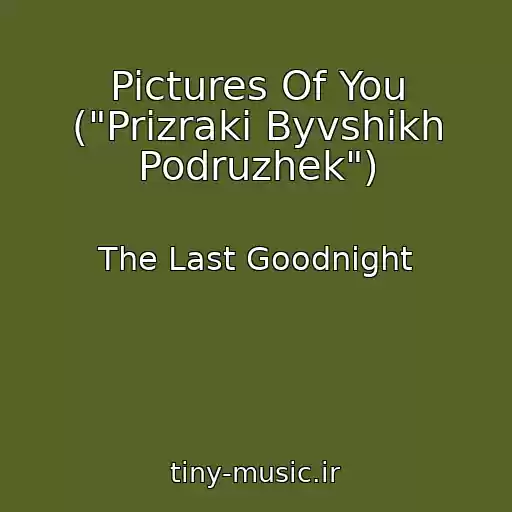 کاور آهنگ Pictures Of You ("Prizraki Byvshikh Podruzhek") از The Last Goodnight