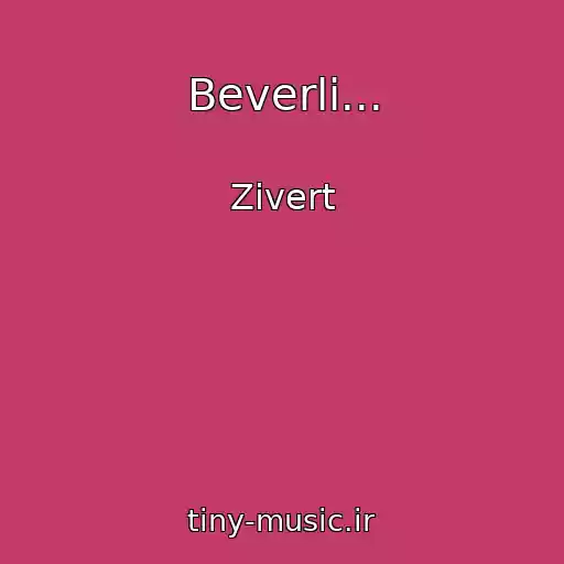 کاور آهنگ Beverli... از Zivert