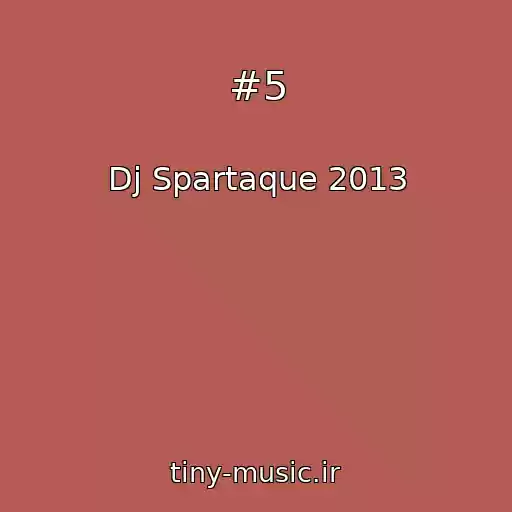 کاور آهنگ #5 از Dj Spartaque 2013