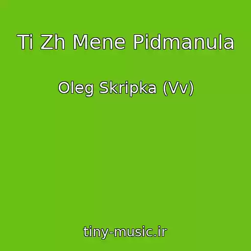 کاور آهنگ Ti Zh Mene Pіdmanula از Oleg Skripka (Vv)