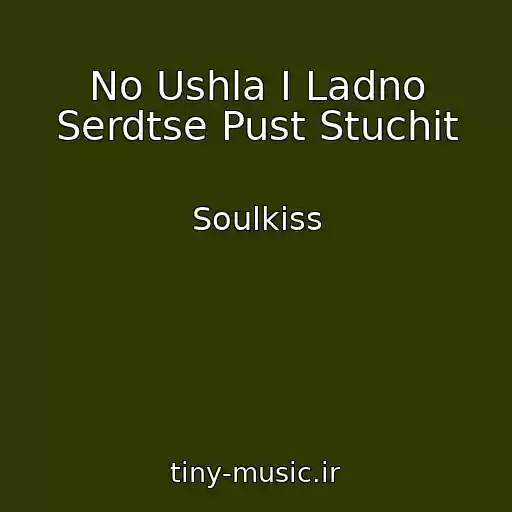 کاور آهنگ No Ushla I Ladno Serdtse Pust Stuchit از Soulkiss
