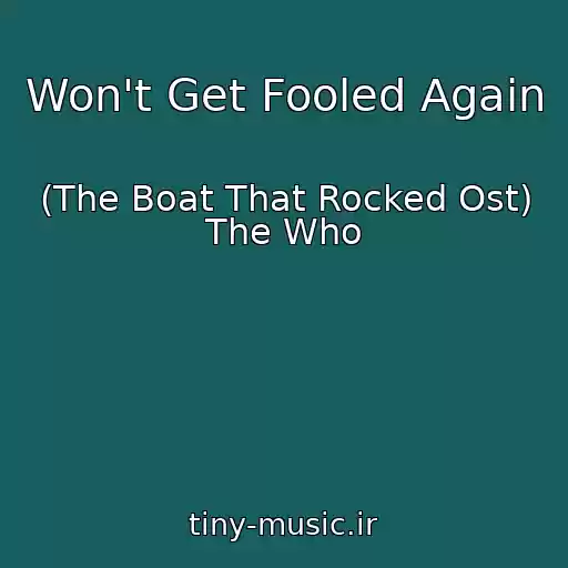 کاور آهنگ Won't Get Fooled Again از (The Boat That Rocked Ost) The Who
