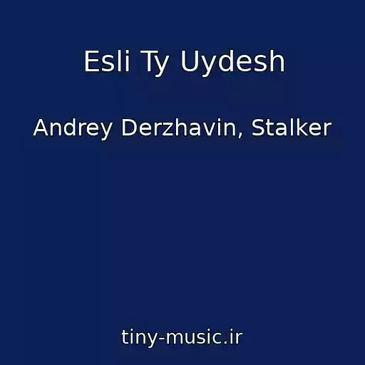 کاور آهنگ Esli Ty Uydesh از Andrey Derzhavin, Stalker