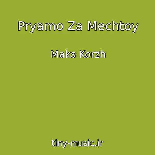 کاور آهنگ Pryamo Za Mechtoy از Maks Korzh