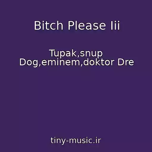 کاور آهنگ Bitch Please Iii از Tupak,snup Dog,eminem,doktor Dre