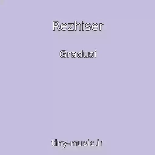 کاور آهنگ Rezhiser از Gradusi