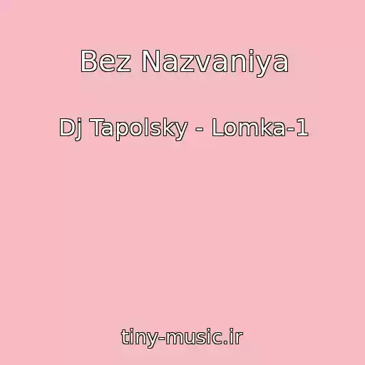 کاور آهنگ Bez Nazvaniya از Dj Tapolsky - Lomka-1